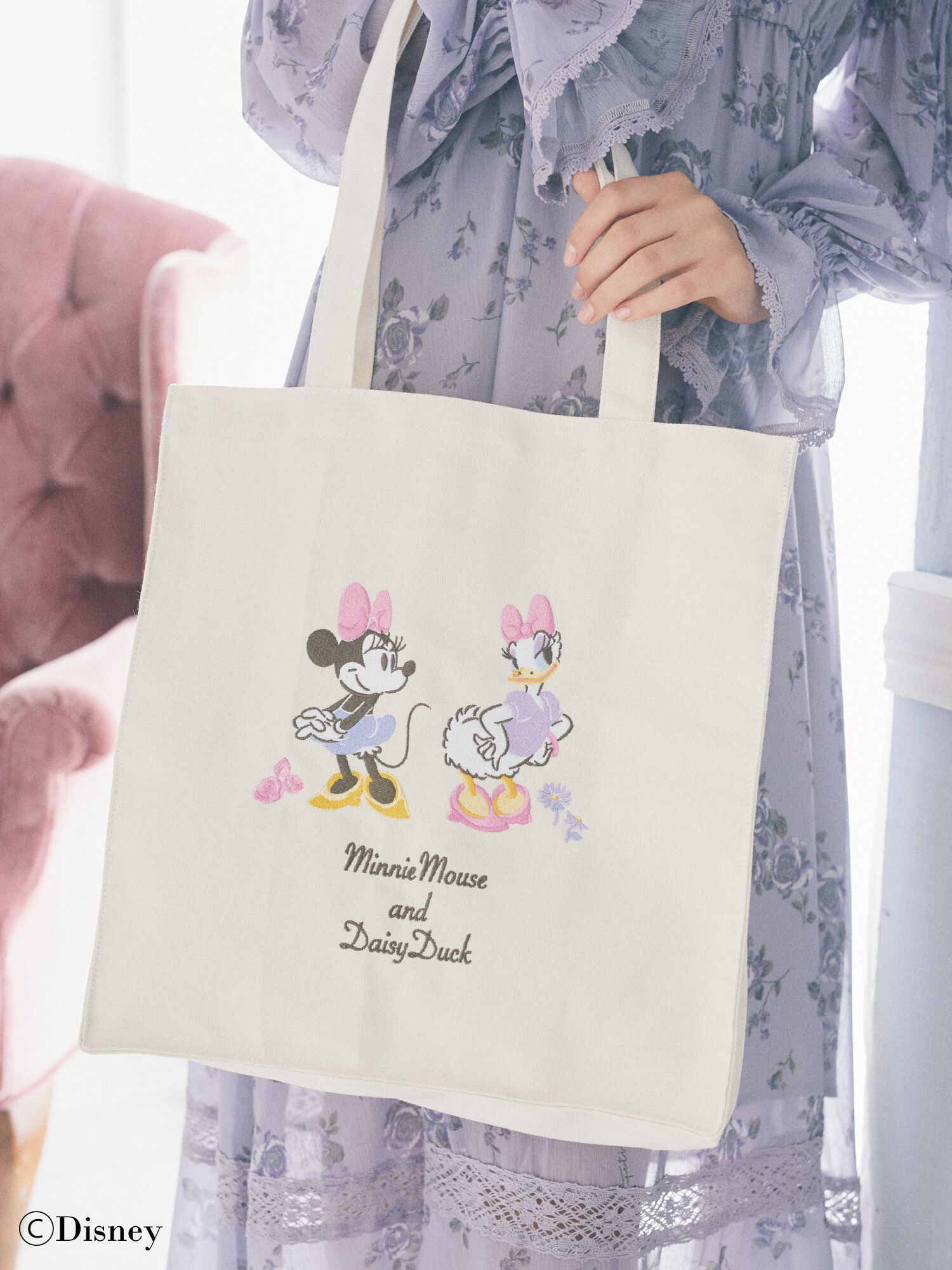 Minnie&Daisy/スクエアトートバッグ