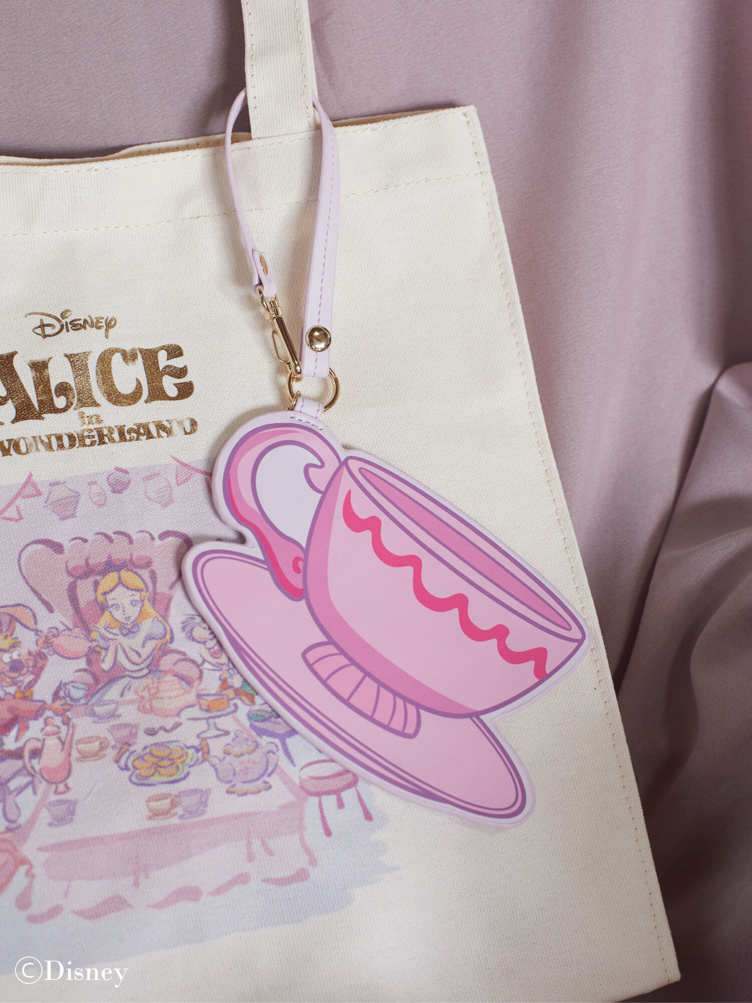 【予備生産分】Alice/カードケース（ピンク） / Maison de FLEUR