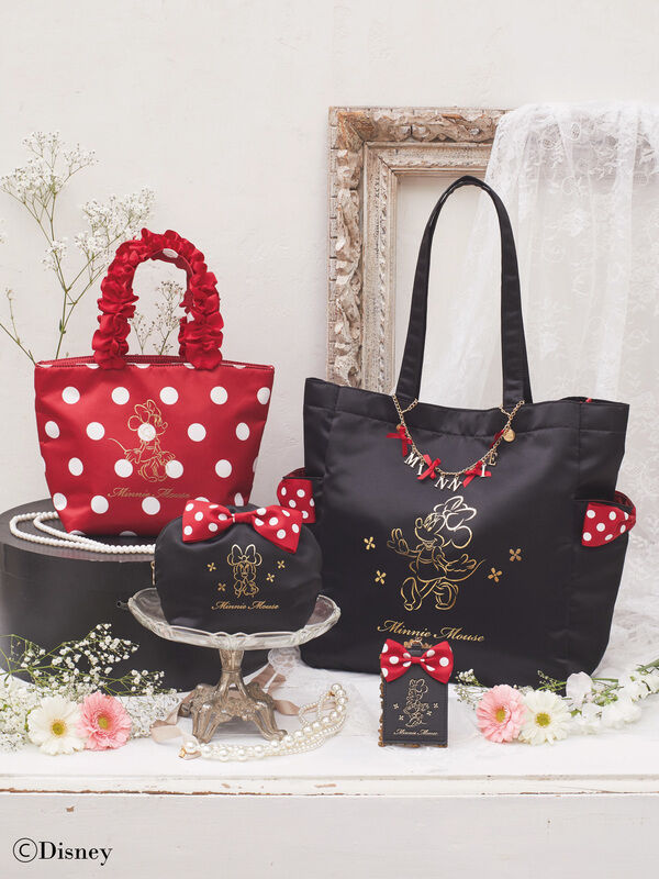 Minnie Mouse/サイドポケットトートバッグ
