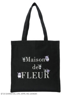 クロミ スクエアトートバッグ（ブラック） / Maison de FLEUR