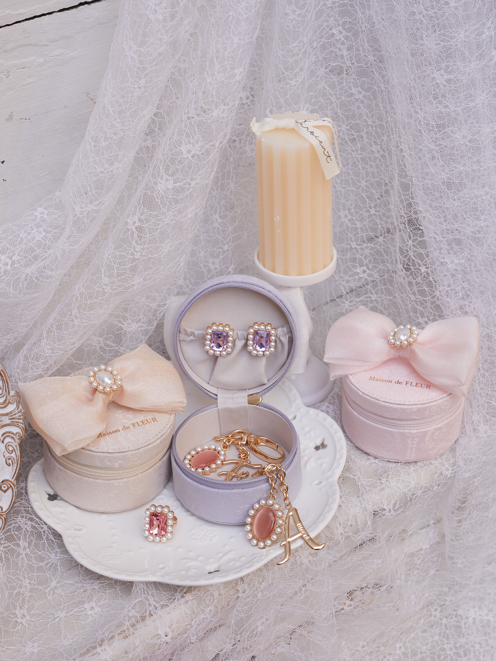 ♡Maison de FLEUR アクセサリーケース♡2月15日まで♡