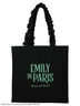 Maison de FLEUR(メゾンドフルール) |EMILY IN PARIS/フリルトートバッグ(グリーン)