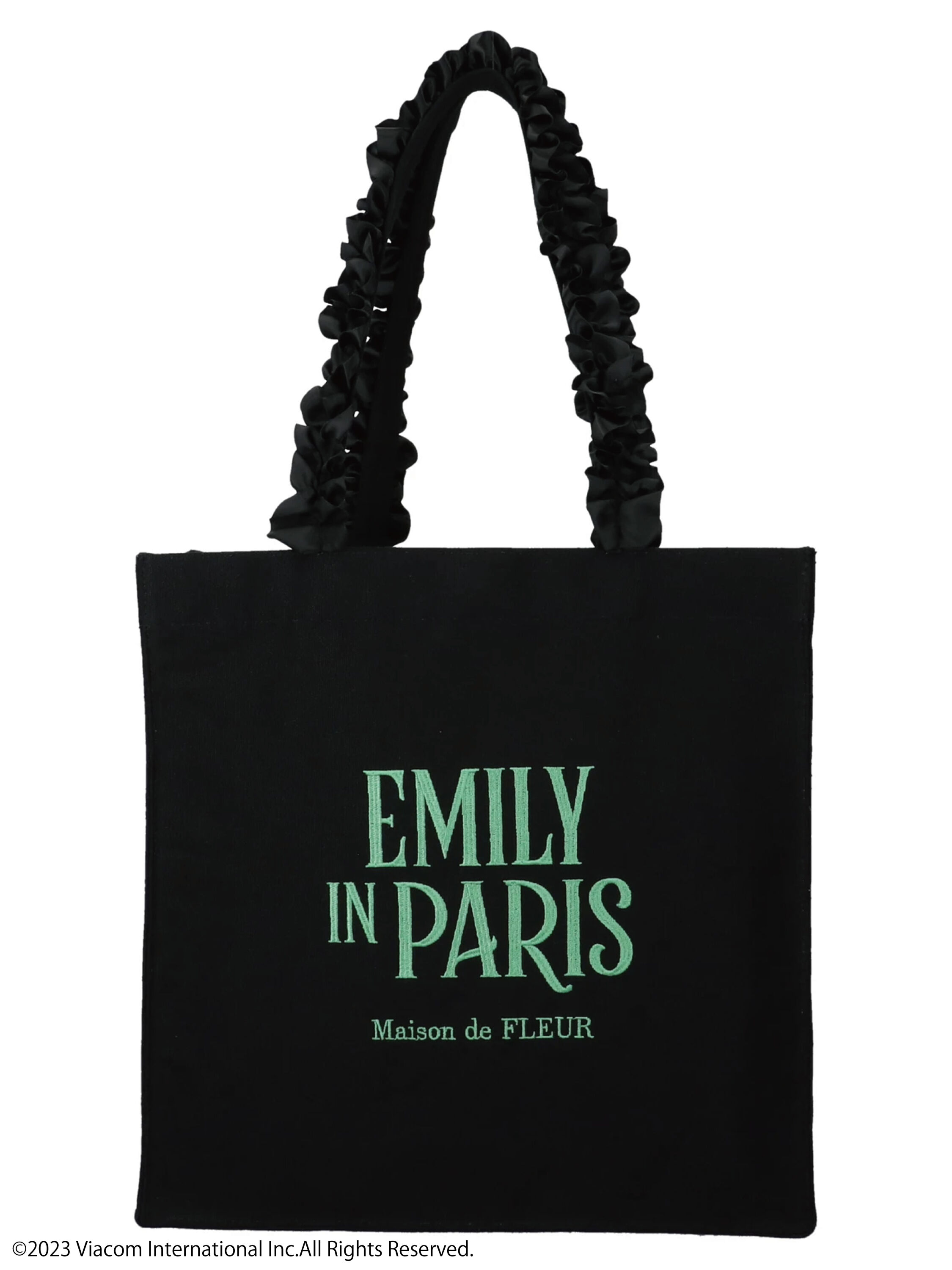 EMILY IN PARIS/フリルトートバッグ