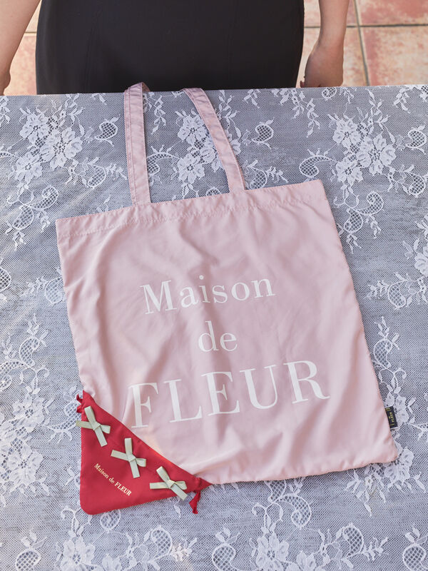 Maison de FLEUR トートバッグ いちご