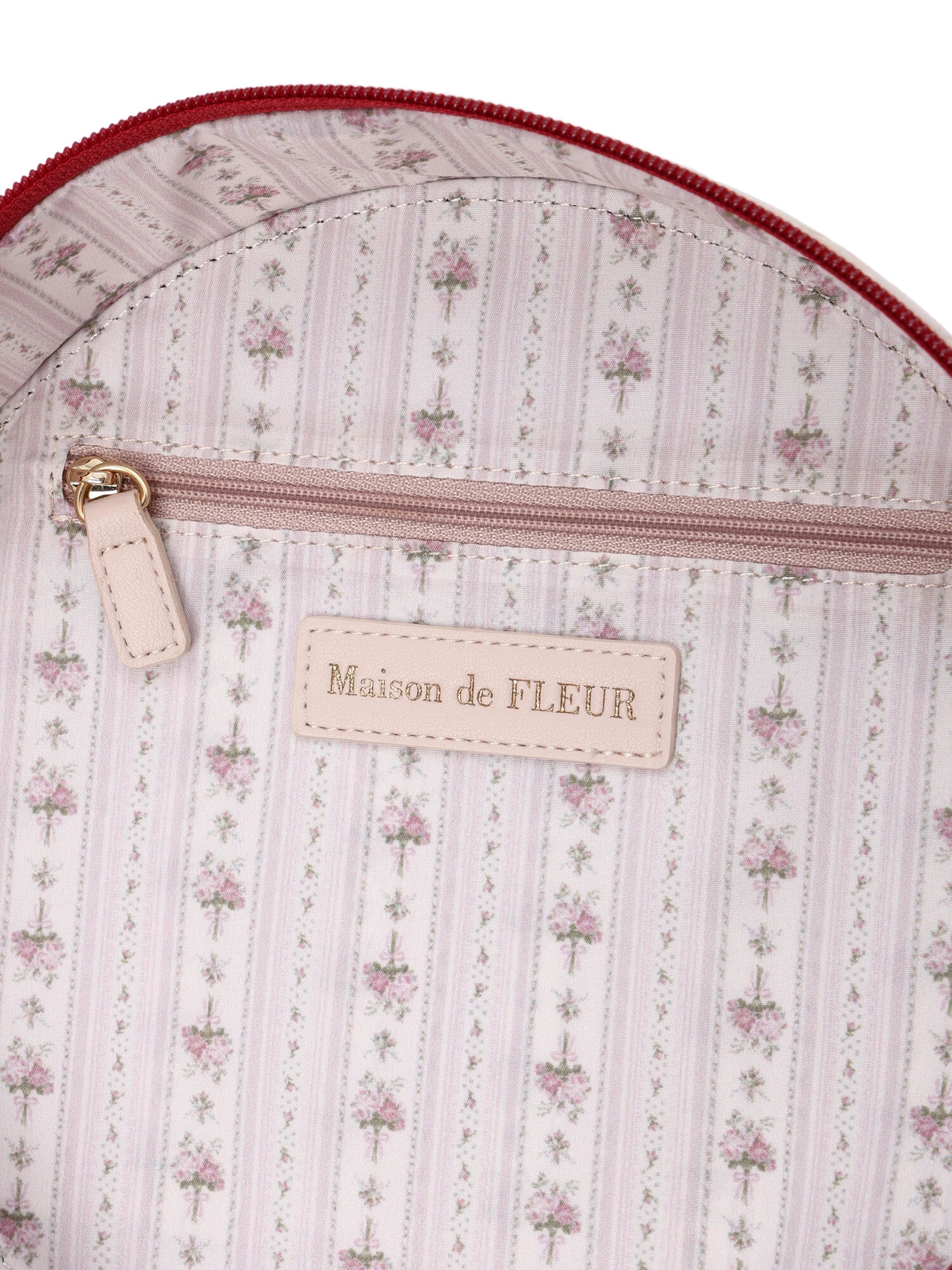 10eme anniversaire Bag（アイボリー/ピンク） / Maison de FLEUR