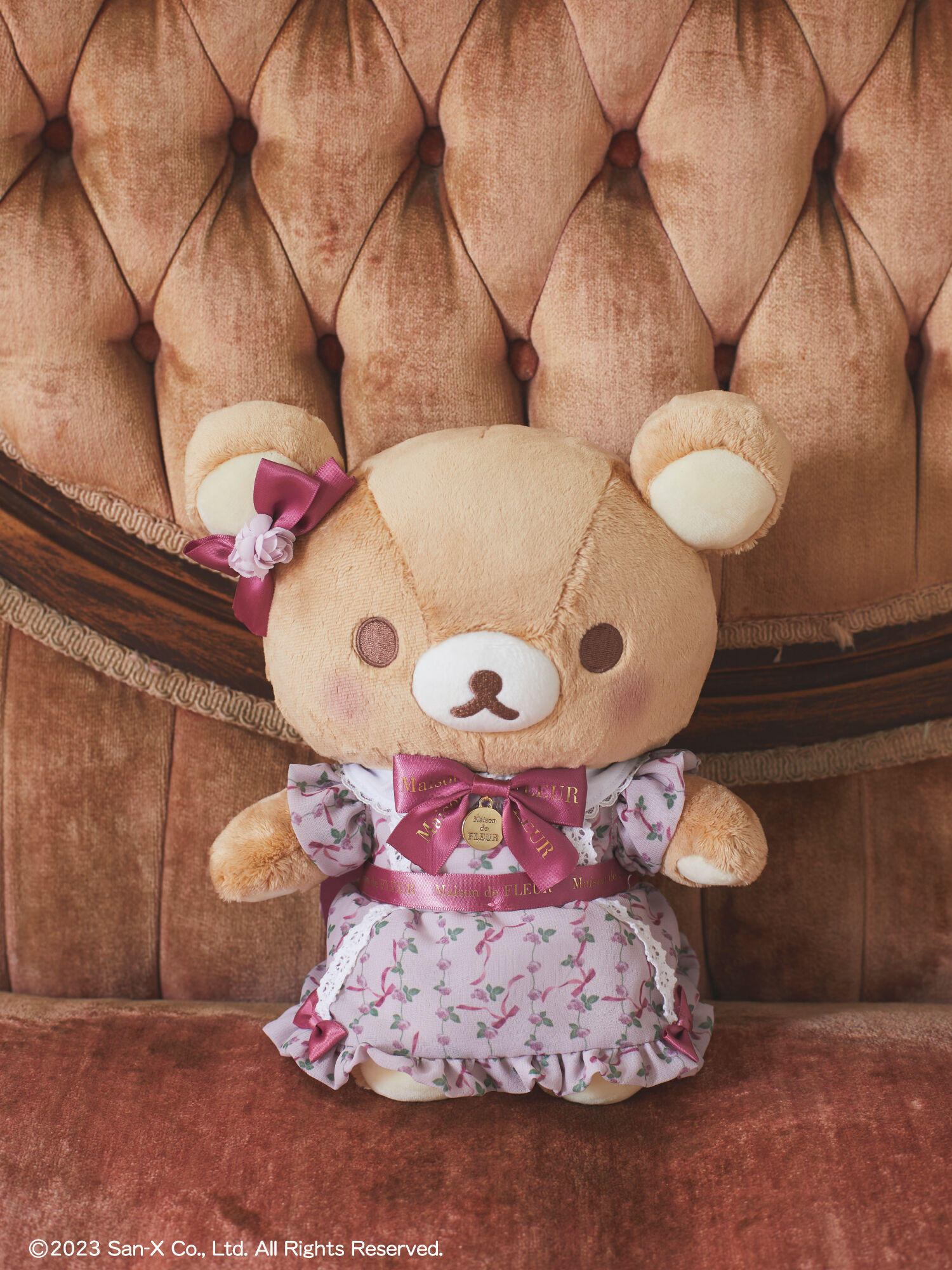 Maison de FLEUR × RILAKKUMA リラックマ ぬいぐるみ-