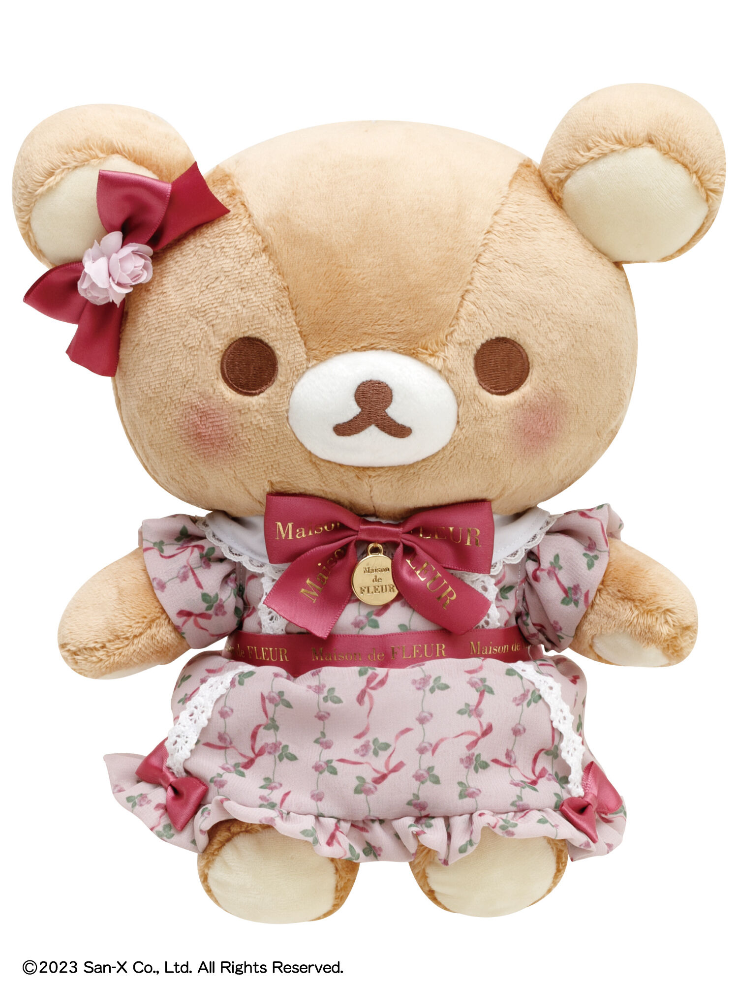 Maison de FLEUR × RILAKKUMA リラックマ ぬいぐるみ-