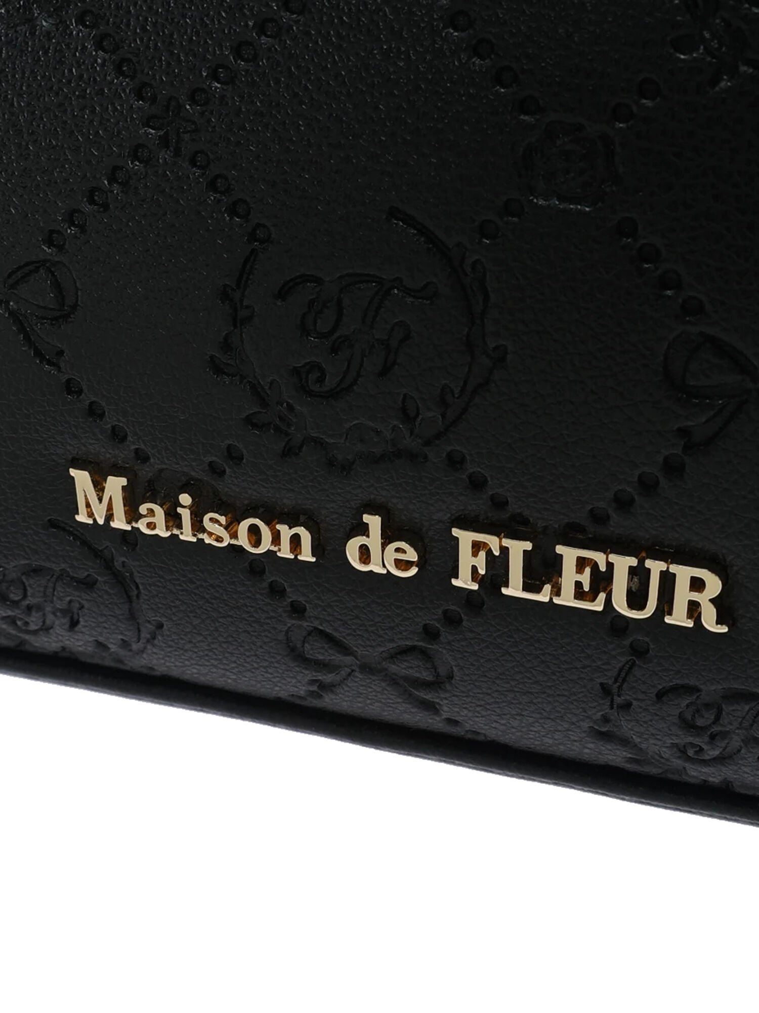 モノグラムキュリオショルダーバッグ（ブラック） / Maison de FLEUR