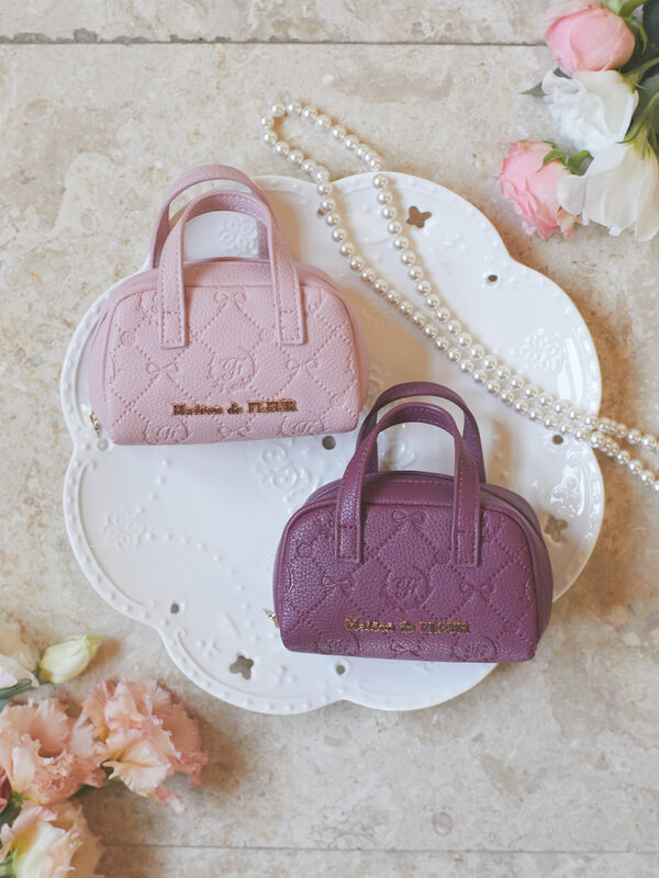 【限定】Louis Vuitton  ミニ チャーム ネックレス ピンク