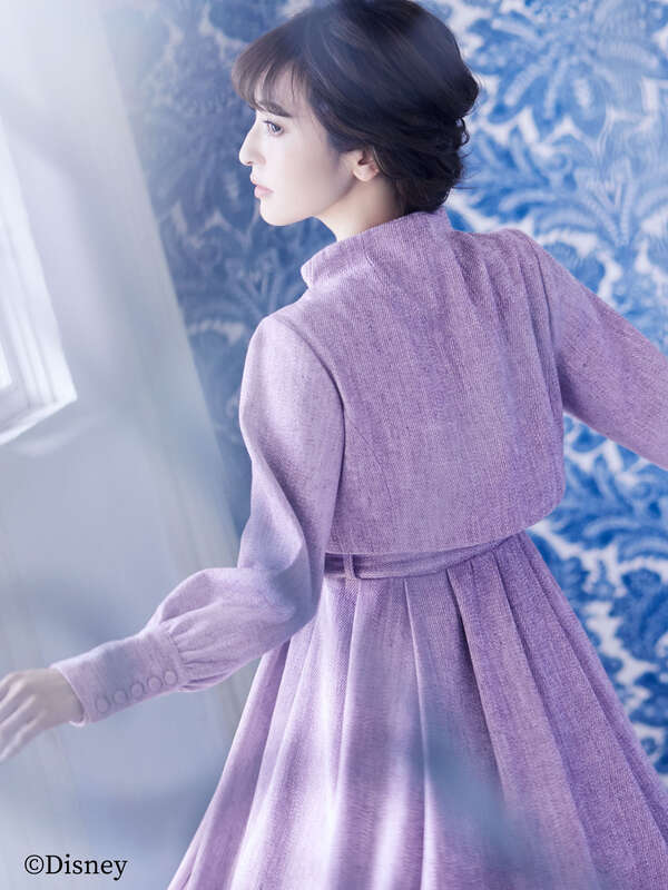 Disney Collection アナと雪の女王2 エルサ ワンピース ピンク Maison De Fleur Petite Robe メゾンドフルール プチローブ のレディースワンピース 8d94l0h0800 ファッション通販のstripe Club