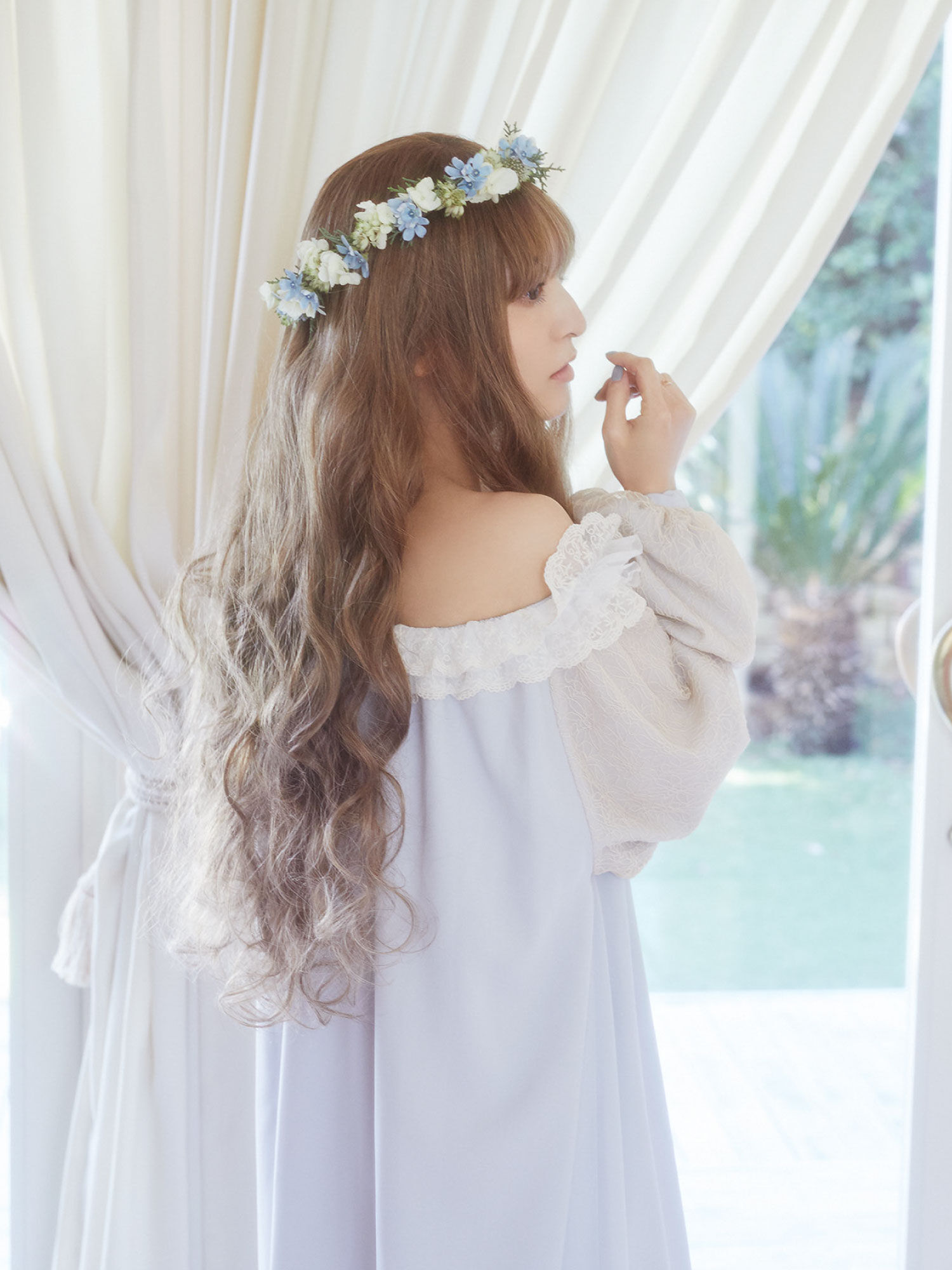 オフショルダーレースワンピース グレー ピンク Maison De Fleur Petite Robe メゾンドフルール プチローブ のレディース ワンピース 8d01l0h0600 ファッション通販のstripe Club