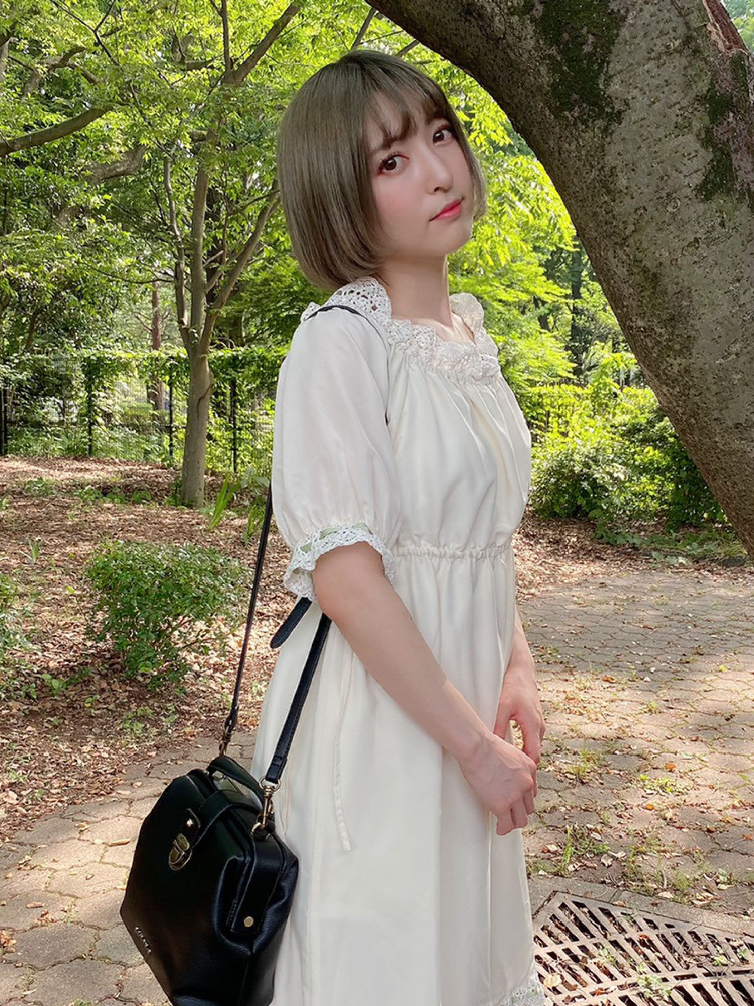 コットンレースオフショルワンピース アイボリー ピンクベージュ Maison De Fleur Petite Robe メゾンドフルール プチローブ のレディースワンピース 8d02l0h00 ファッション通販のstripe Club