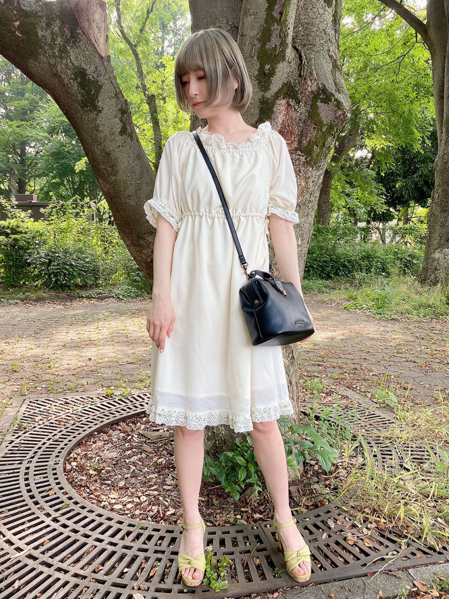 最適な価格 マイケルコース レディース ワンピース トップス Petite Striped Off The Shoulder Cotton Dress Nectarine セール30 Off Carlavista Com