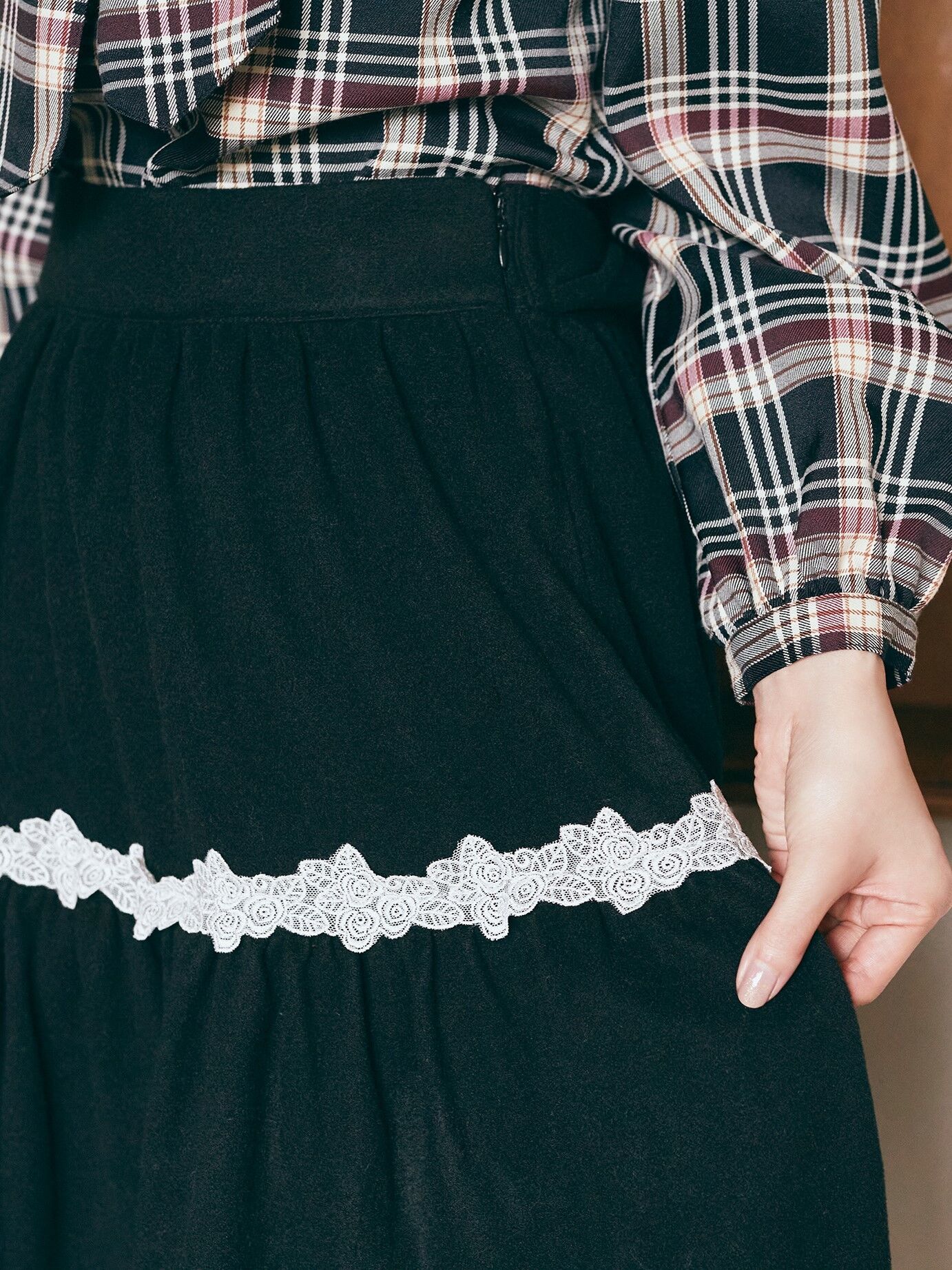 日本正規取扱商品 メゾンドフルール カノン 幸福について想うスカート