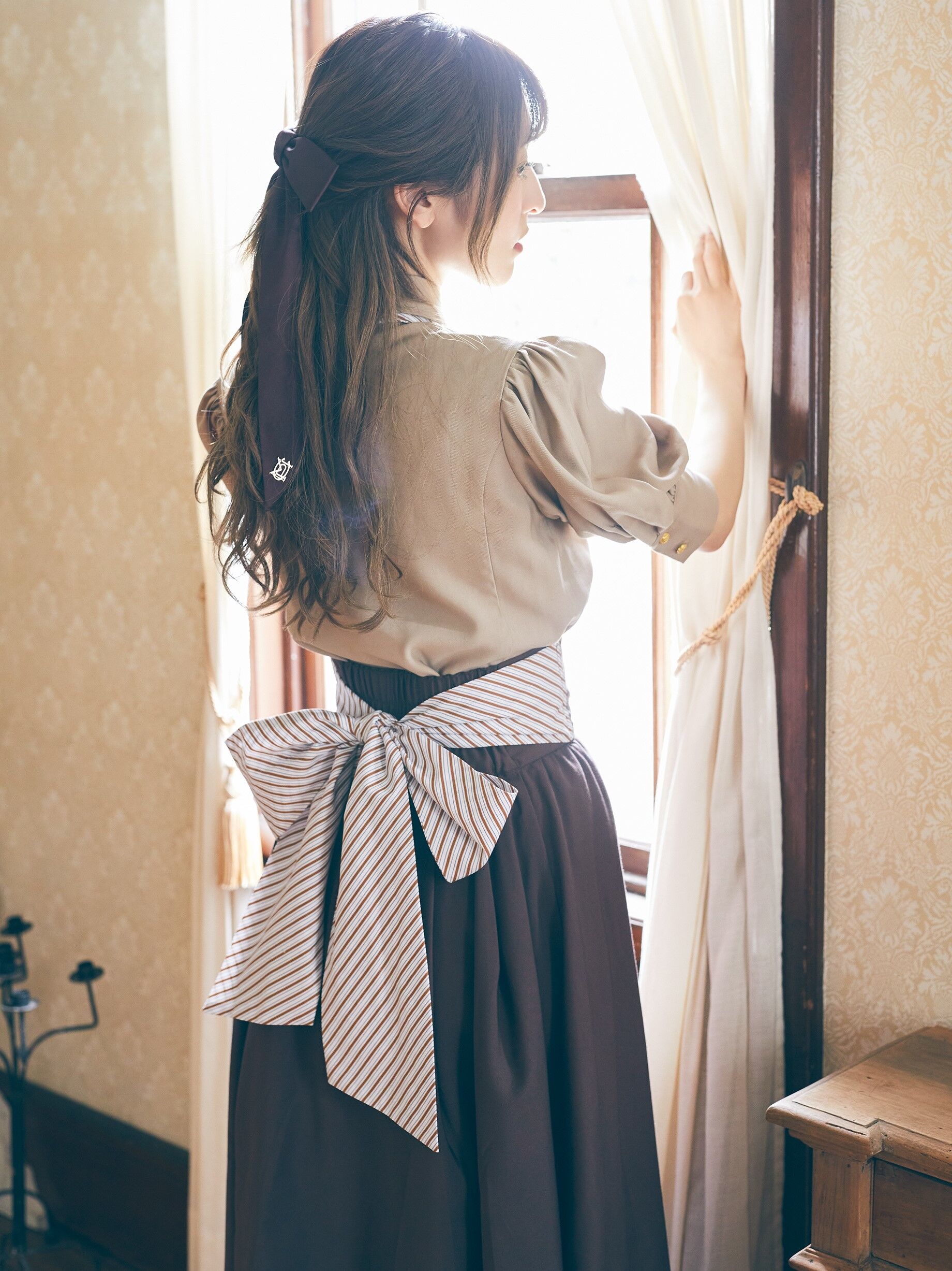【完売】  メゾンドフルール　カノン　伝統を守るフレアスカート　M ロングスカート