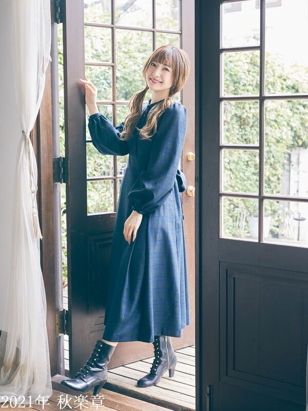 Maison de FLEUR Petite Robe canoneワンピース - ロングワンピース