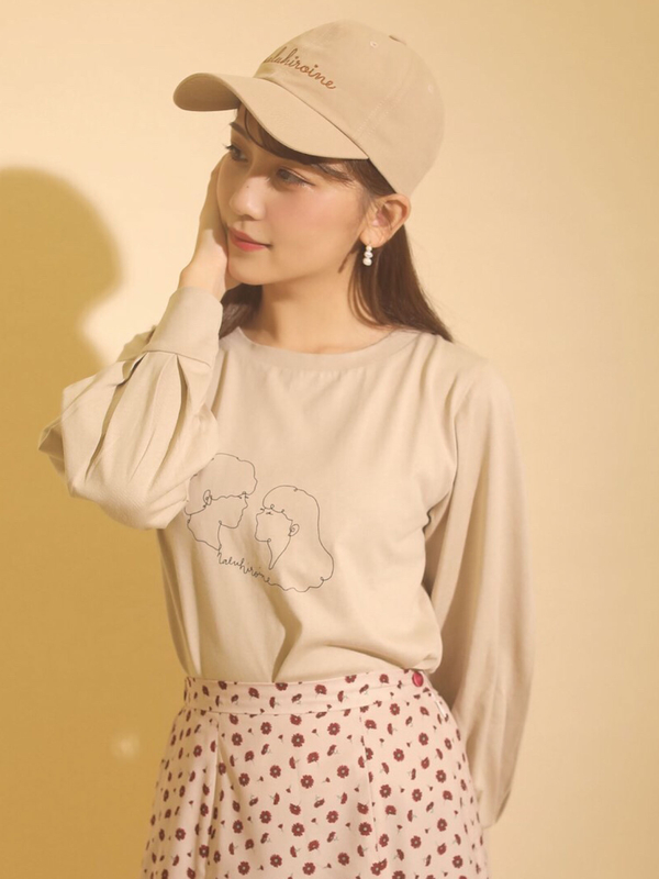アウトレット カップルロングスリーブtシャツ ピンク ベージュ モカ Haluhiroine ハルヒロイン のレディースカットソー 8f93l1c0900 ファッション通販のstripe Club アウトレット カップルロングスリーブtシャツ ピンク ベージュ モカ Haluhiroine ハルヒロイン のレディースカットソー 8f93l1c0900 ファッション通販のstripe Club
