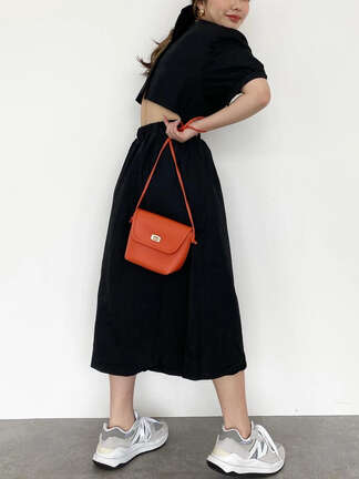 Emutto Select バックオープンワンピース ブラック イエロー Emutto スナック エミュット エミュット スナック エミュット のレディースワンピース Ac15l0h0400 ファッション通販のstripe Club