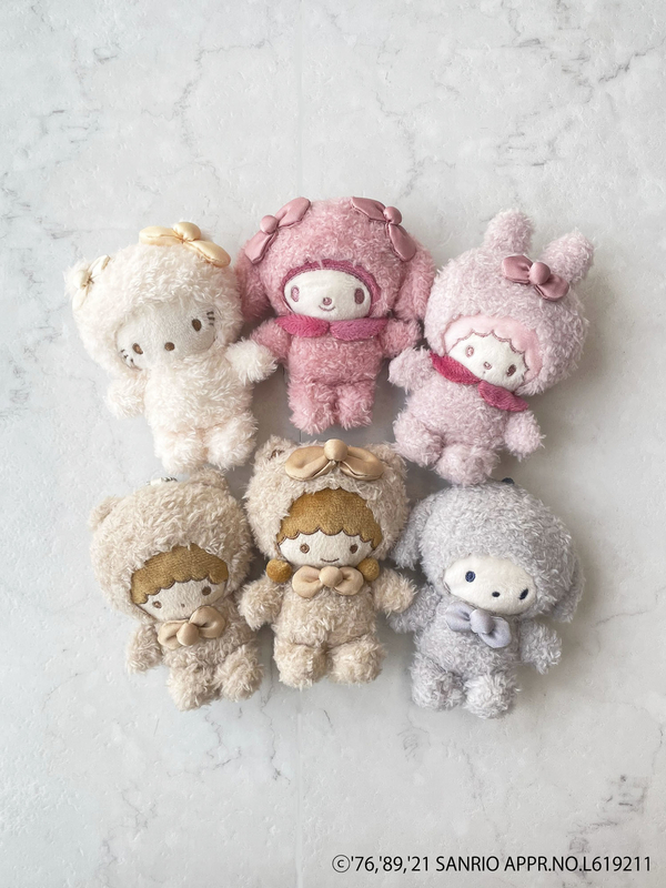 Sanrio Characters マスコット アイボリー ピンク ライトベージュ ベージュ グレイッシュブルー グレイッシュピンク Slurr スラー のレディースその他アクセサリー Cc11ybj0100 ファッション通販のstripe Club