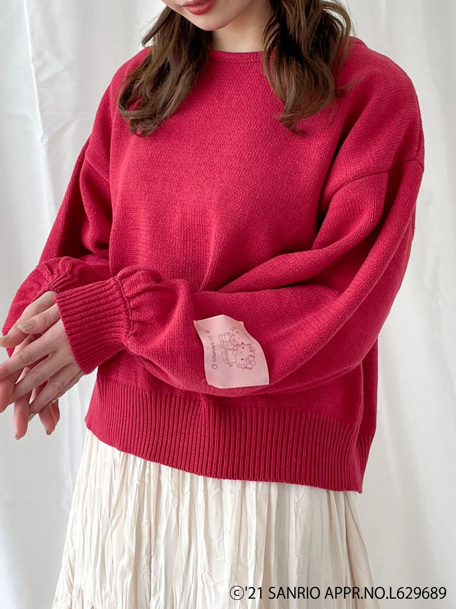 最新のデザイン mideal 2way ribbon knit 2wayリボンニット tdh