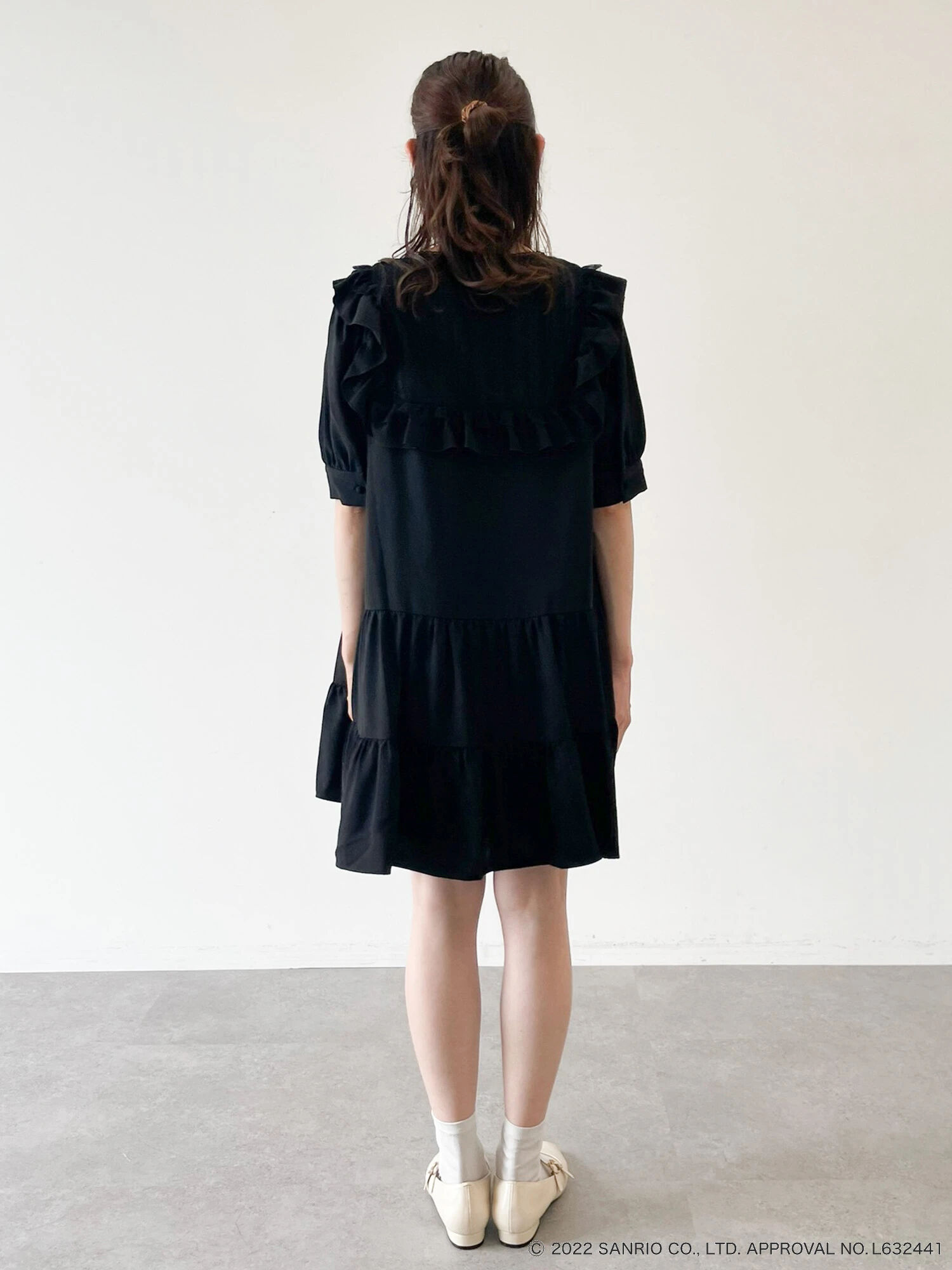 【予備生産分/オリジナルアクスタ付】クロミな気分のブラックドレス