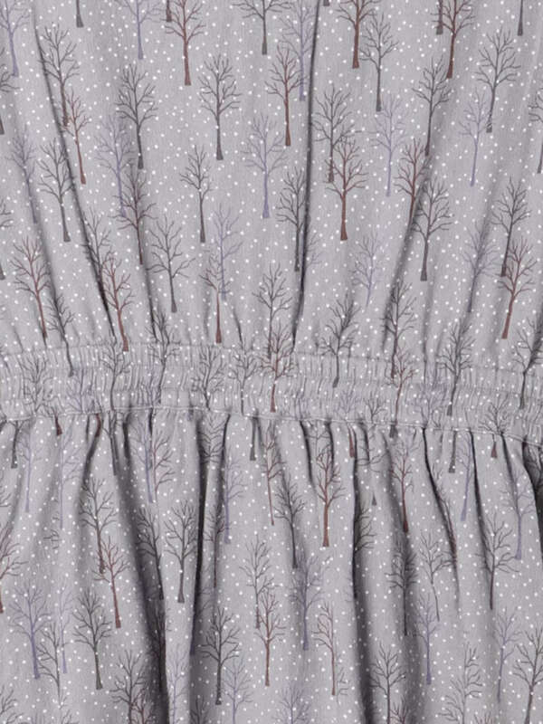 アウトレット 雪柄ワンピース グレー グリーン サックスブルー Sm2 サマンサモスモス のレディースワンピース F0177h ファッション通販のstripe Club