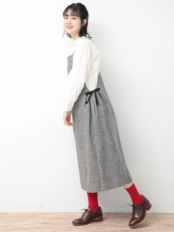 脇リボンキャミワンピース チャコールグレー ブラック ベージュ モカ Sm2 サマンサモスモス のレディースワンピース F0187h ファッション通販のstripe Club