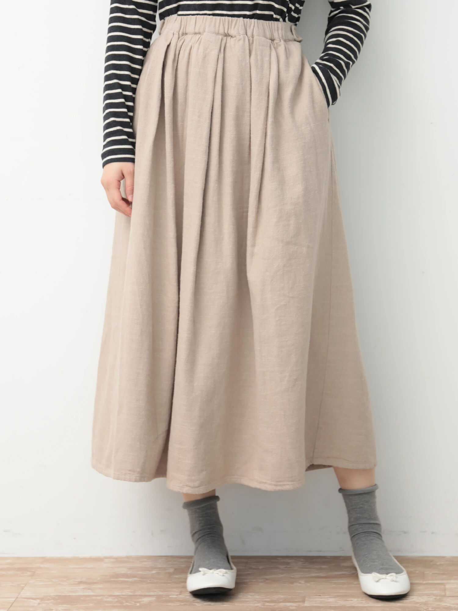タックギャザースカート / Samansa Mos2(サマンサモスモス)のスカート ファッション通販のSTRIPE CLUB