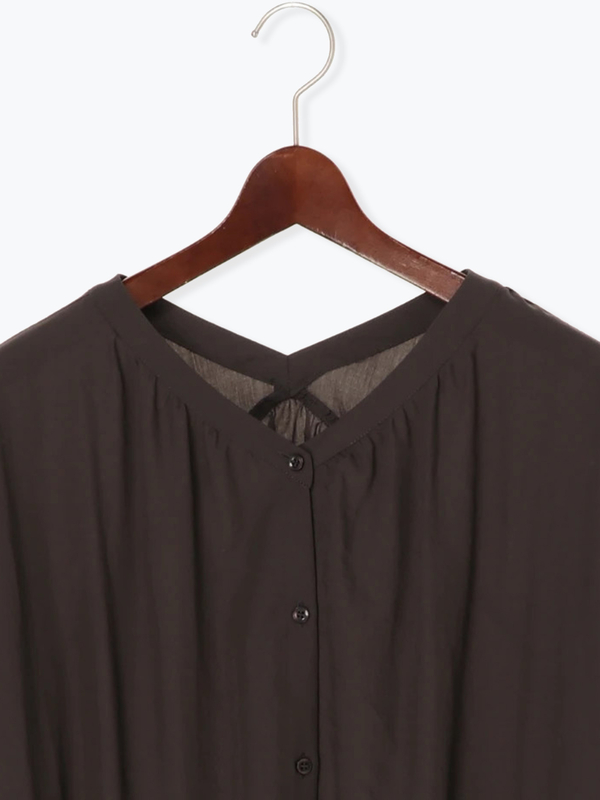 アウトレット ボリュームスリーブ2wayワンピース長袖 チャコールグレー ベージュ パープル Te Chichi テチチ のレディースワンピース Fc93l0h0160 ファッション通販のstripe Club