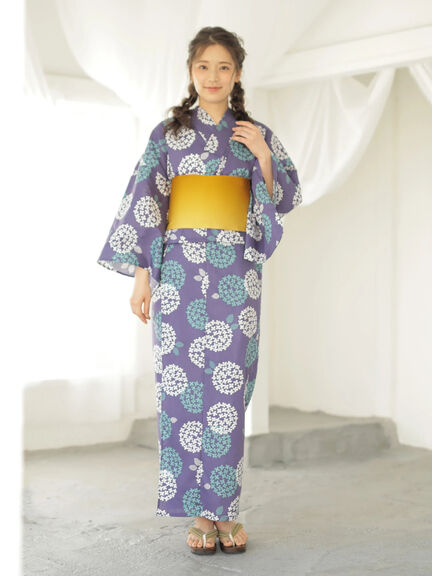 ehka sopo(エヘカソポ) |紫陽花柄浴衣