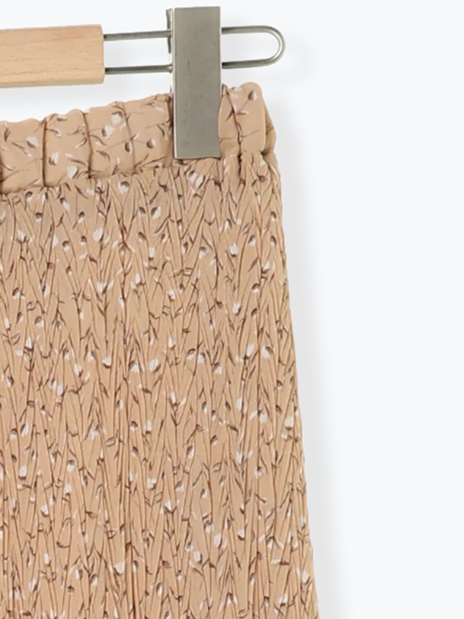 チューリップ柄変形プリーツスカート ブラック ベージュ ラベンダー Ehka Sopo エヘカソポ のレディーススカート Ff02l0l0360 ファッション通販のstripe Club