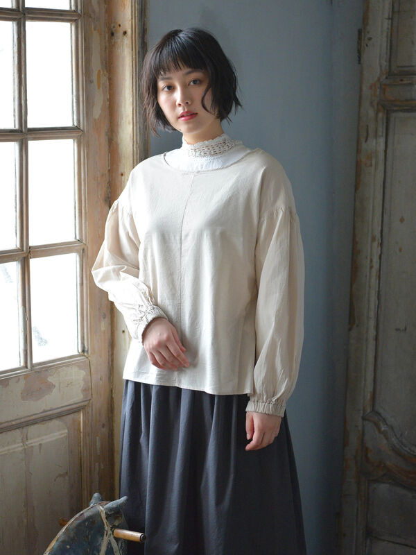 アウトレット 袖ボリュームブラウス ピンク ベージュ ブルー Sm2 Boyish サマンサモスモスボーイッシュ のレディースシャツ ブラウス F6181a ファッション通販のstripe Club