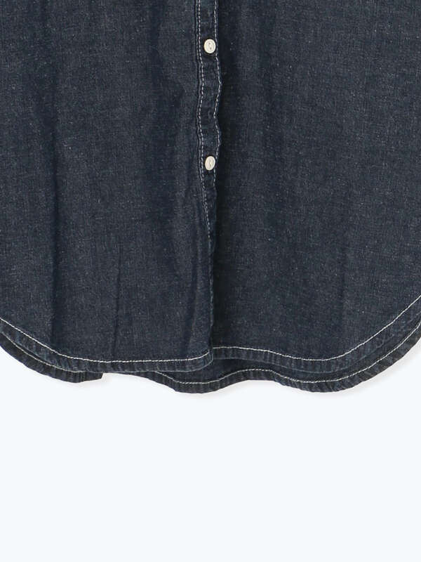 デニムチュニックワンピース アイボリー ブルー ネイビー Sm2 Boyish サマンサモスモスボーイッシュ のレディースワンピース Fl01l0h0260 ファッション通販のstripe Club