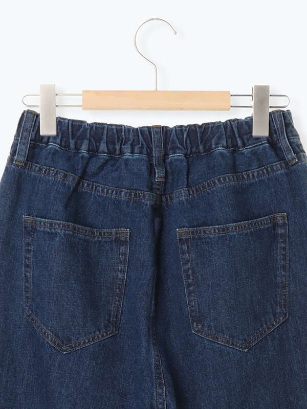 リネン混デニムテーパードパンツ サックスブルー ブルー Sm2 Boyish サマンサモスモスボーイッシュ のレディースパンツ Fl02l0f0760 ファッション通販のstripe Club