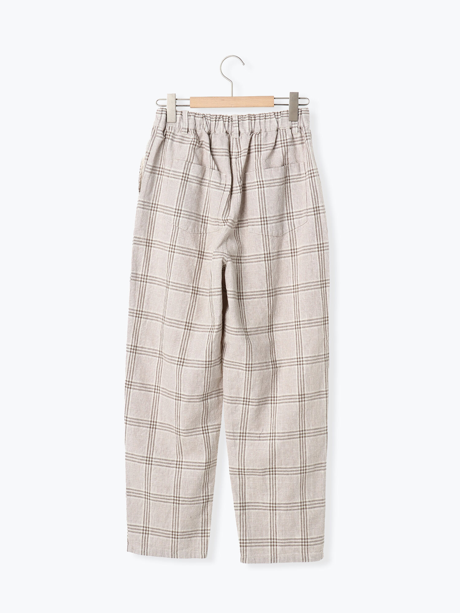 リネン混テーパードパンツ アイボリー ベージュ ブラウン ネイビー Sm2 Boyish サマンサモスモスボーイッシュ のレディースパンツ Fl02l0f1260 ファッション通販のstripe Club