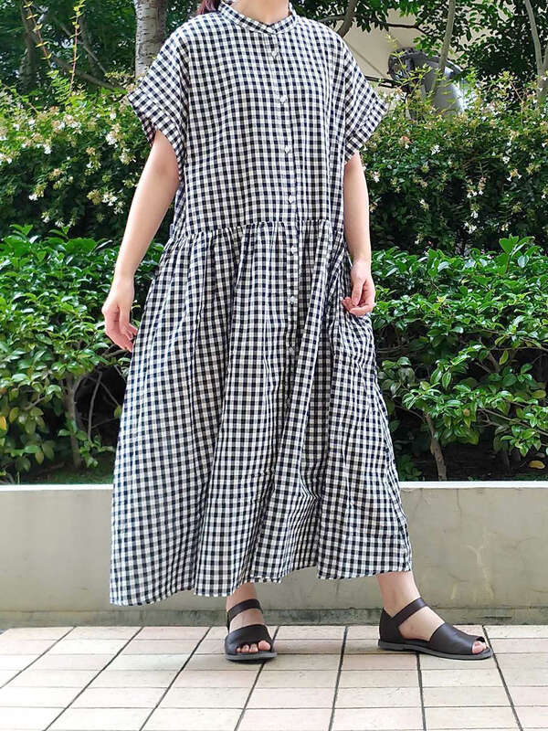 コットンギャザーワンピース ブラック レッド ブルー ネイビー Sm2 Boyish サマンサモスモスボーイッシュ のレディースワンピース Fl06l0h1860 ファッション通販のstripe Club