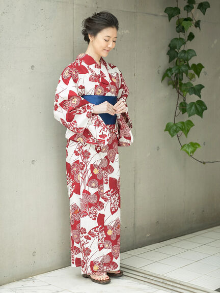 AMERICAN HOLIC (アメリカンホリック) 夏草柄浴衣