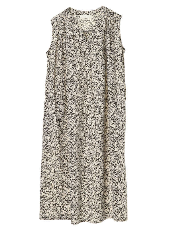 アウトレット ノースリーブギャザーロングワンピース ブラック キャメル カーキ ストライプ ドット チェック フラワー American Holic アメリカンホリック のレディースワンピース Hp92l0h0800 ファッション通販のstripe Club