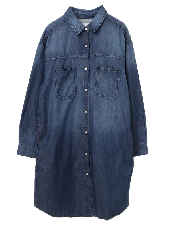 デニムシャツワンピース インディゴ ワンウォッシュ American Holic アメリカンホリック のレディースワンピース Ha93l0h0140 ファッション通販のstripe Club デニムシャツワンピース インディゴ ワンウォッシュ American Holic アメリカンホリック のレディースワンピース Ha93l0h0140 ファッション通販のstripe Club
