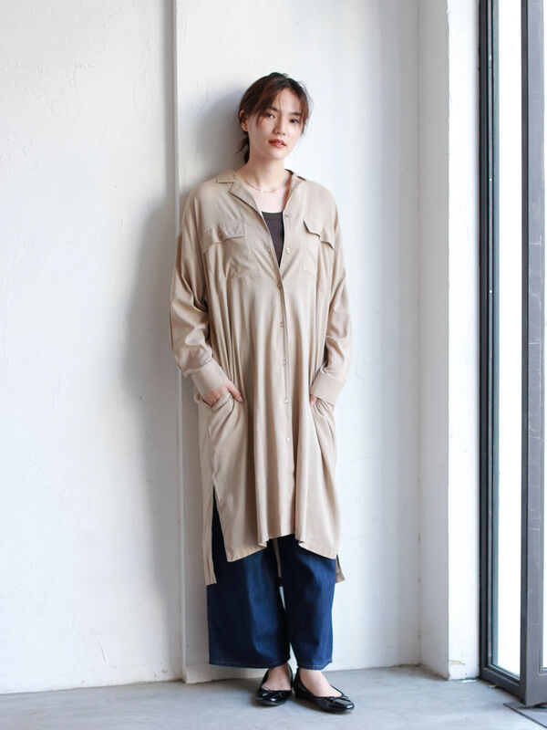 アウトレット More10月号掲載 開襟衿フロントボタンシャツワンピース チャコールグレー グレーベージュ カーキ American Holic アメリカンホリック のレディースワンピース Ha93l0h00 ファッション通販のstripe Club アウトレット More10月号掲載 開襟衿フロントボタンシャツワンピース チャコールグレー グレーベージュ カーキ American Holic アメリカンホリック のレディースワンピース Ha93l0h00 ファッション通販のstripe Club