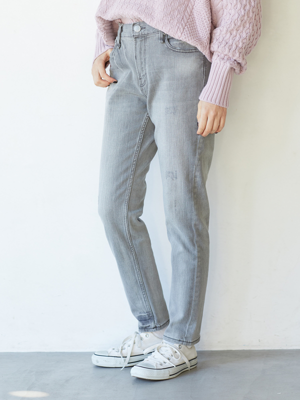 アウトレット Grayデニムテーパードパンツ グレー American Holic アメリカンホリック のレディースパンツ Ha01l0f00 ファッション通販のstripe Club アウトレット Grayデニムテーパードパンツ グレー American Holic アメリカンホリック のレディースパンツ Ha01l0f00 ファッション通販のstripe Club