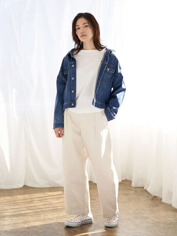 アウトレット デニムビッグgジャン インディゴ American Holic アメリカンホリック のレディースジャケット Ha01l0y0300 ファッション通販のstripe Club