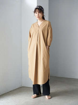 コーデュロイシャツワンピース グレーベージュ ブラウン ブルー American Holic アメリカンホリック のレディースワンピース Ha93l0h1490 ファッション通販のstripe Club