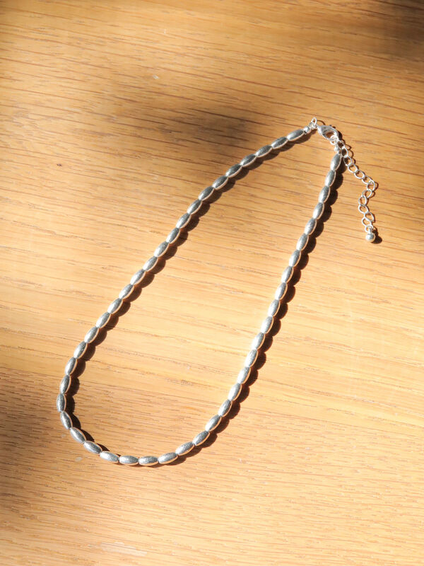 アウトレット メタルビーズネックレス シルバー ゴールド American Holic アメリカンホリック のレディースネックレス Ha04ldj0100 ファッション通販のstripe Club