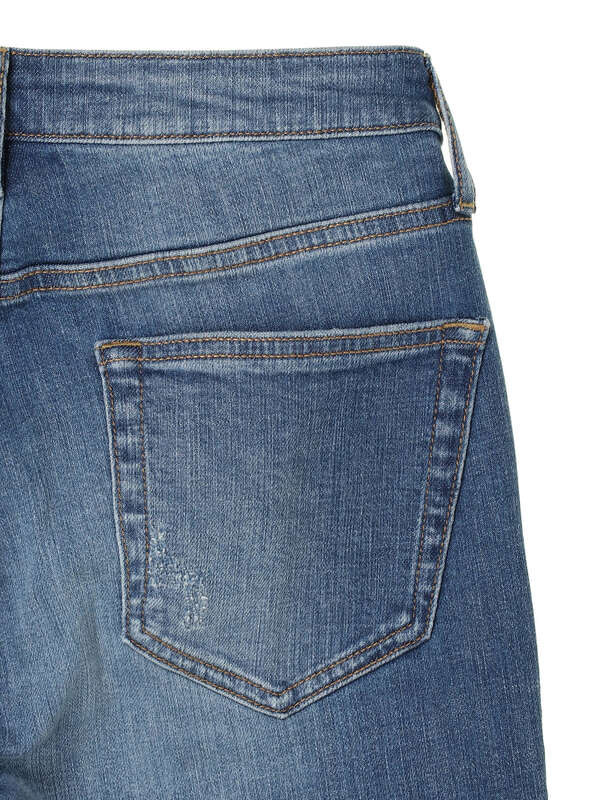 テーパードダメージデニム ライトインディゴ American Holic アメリカンホリック のレディースパンツ Ha11l0f0600 ファッション通販のstripe Club