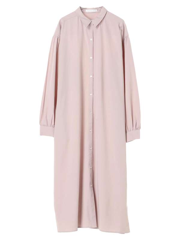 バックギャザーシャツワンピース オフホワイト ピンク ストライプネイビー ストライプアイボリー American Holic アメリカンホリック のレディースワンピース Ha11l0h0590 ファッション通販のstripe Club