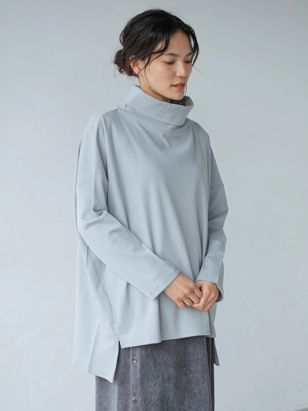 オフタートルカットチュニック アイボリー チャコールグレー モカ サックスブルー American Holic アメリカンホリック のレディースカットソー Ha11l1g0790 ファッション通販のstripe Club オフタートルカットチュニック アイボリー チャコールグレー モカ サックスブルー American Holic アメリカンホリック のレディースカットソー Ha11l1g0790 ファッション通販のstripe Club