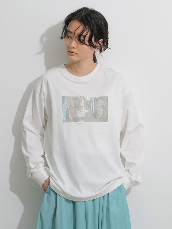 Garden Load背景フォトカットプルオーバー A B American Holic アメリカンホリック のレディースカットソー Ha12l1c15 ファッション通販のstripe Club Garden Load背景フォトカットプルオーバー A B American Holic アメリカンホリック のレディースカットソー Ha12l1c15 ファッション通販のstripe Club