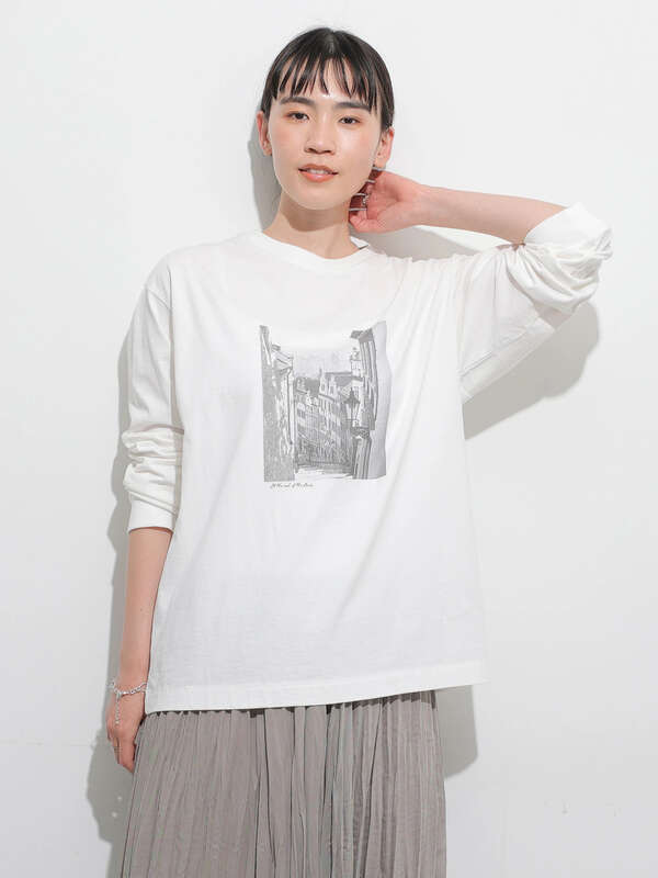 Garden Load背景フォトカットプルオーバー A B American Holic アメリカンホリック のレディースカットソー Ha12l1c15 ファッション通販のstripe Club Garden Load背景フォトカットプルオーバー A B American Holic アメリカンホリック のレディースカットソー Ha12l1c15 ファッション通販のstripe Club