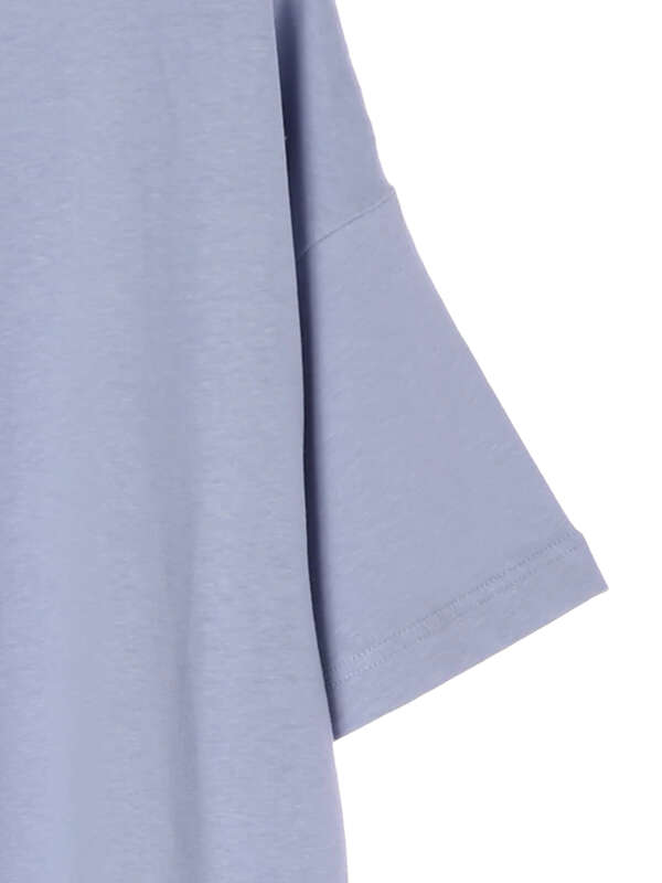 ライトスラブ半袖カットワンピース オフホワイト チャコールグレー サックスブルー American Holic アメリカンホリック のレディース ワンピース Ha13l1h0100 ファッション通販のstripe Club